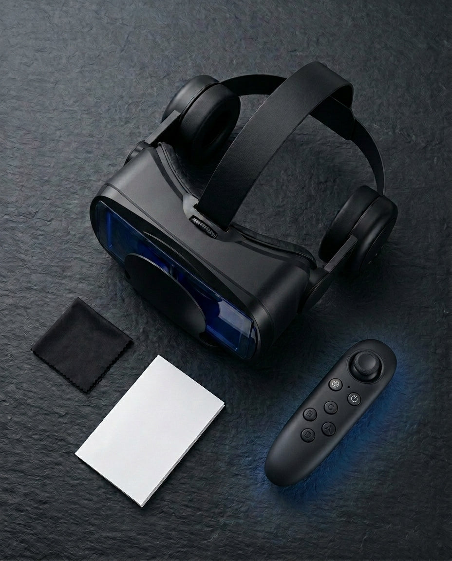 VR-headset med inbyggda hörlurar | ImmersaView Pro