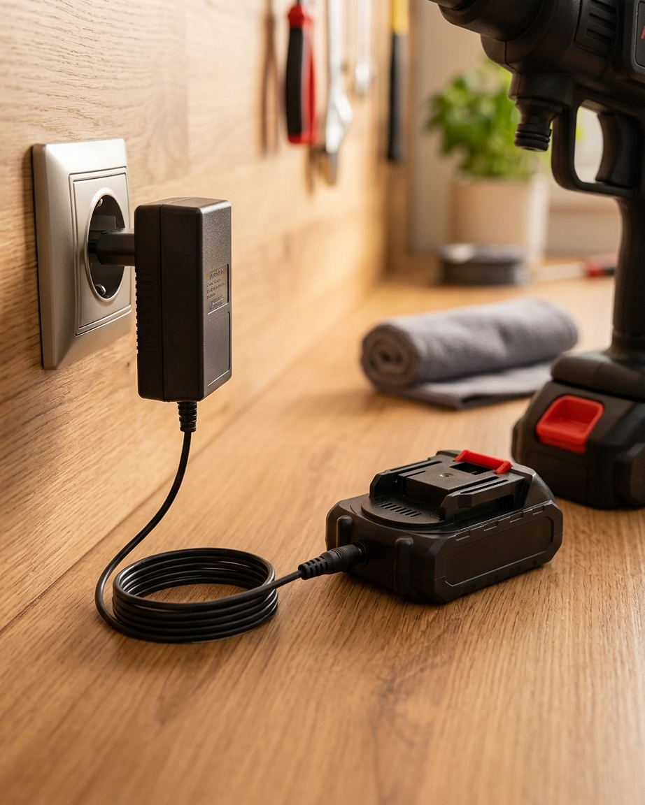Trådlös Högtryckstvätt Batteri & Laddare | 12000mAh