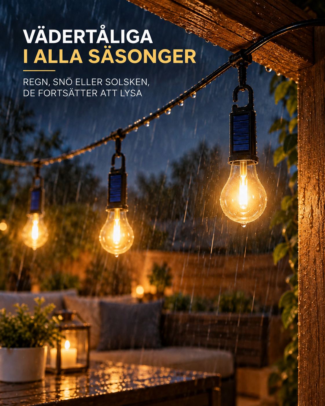 Wanderlight Solcellslykta