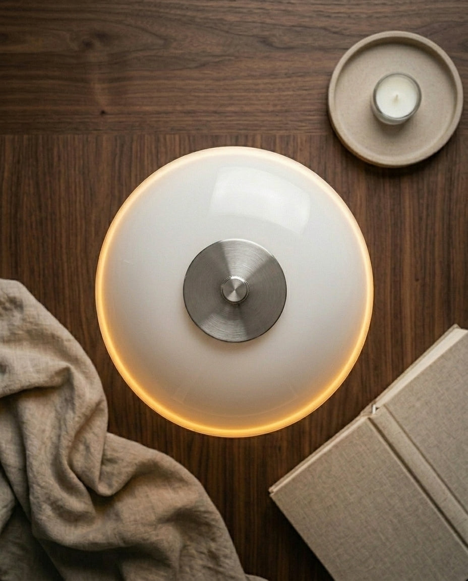 LED-bordslampa – Skandinavisk design | Järn & glas