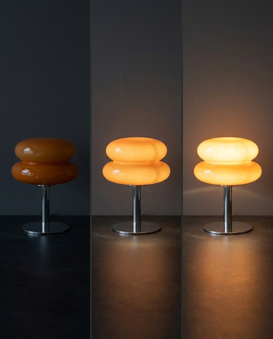 LED Bauhaus-bordslampa | Retro Orb Glödande Skrivbordslampa