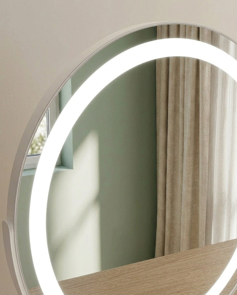 LED-sminkspegel med touchkontroll | Lumi Glow