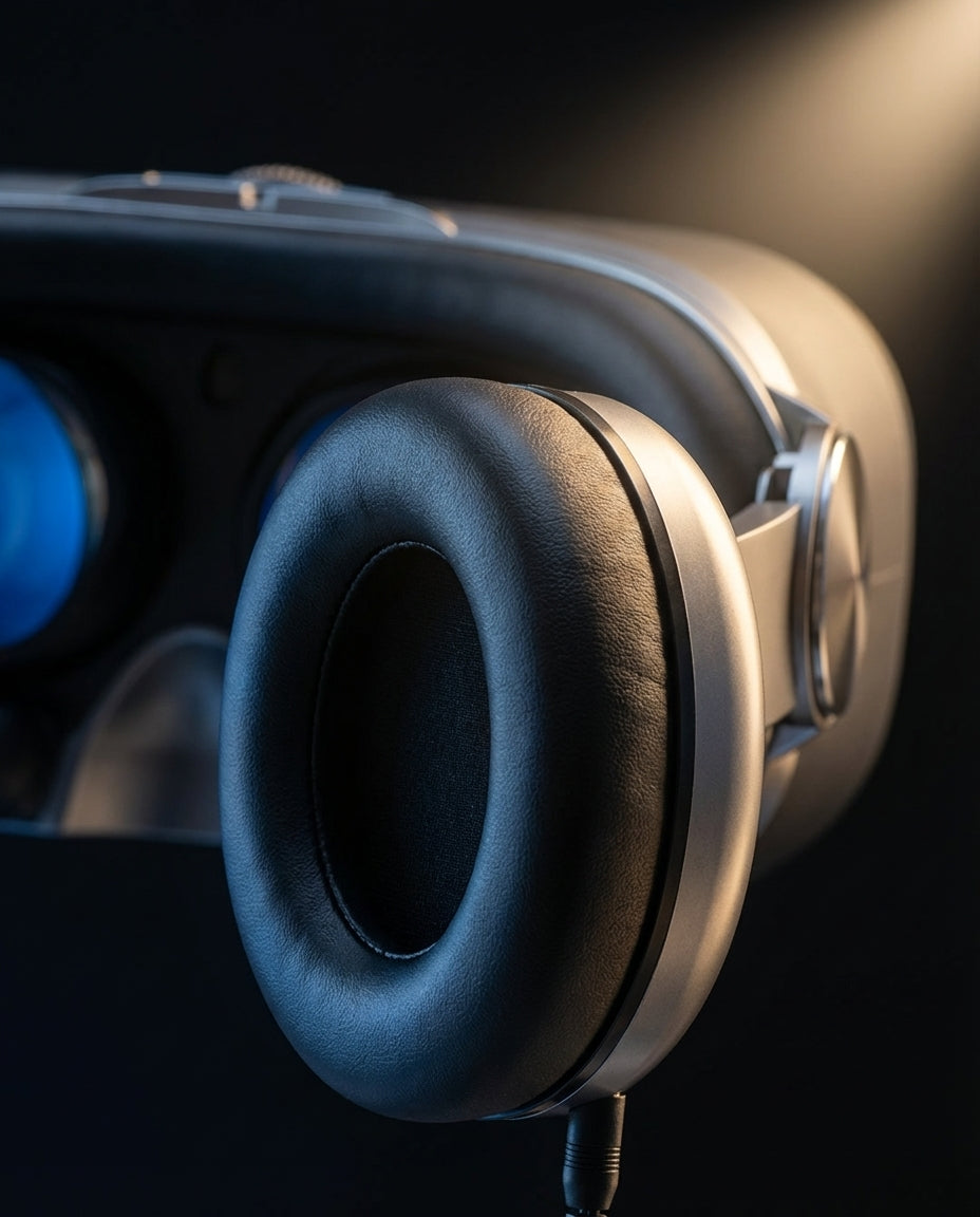 VR-headset med inbyggda hörlurar | ImmersaView Pro