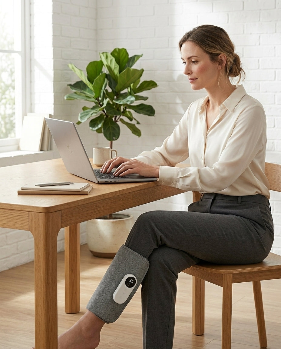 Benmassageapparat luftkompression | 3 program, 1800mAh