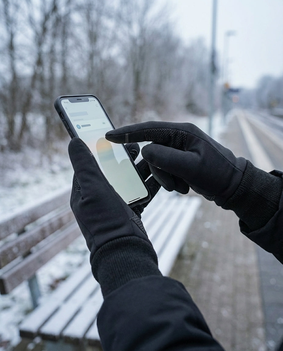 Touchscreen Vinterhandskar – Vindtäta & Vattenavvisande