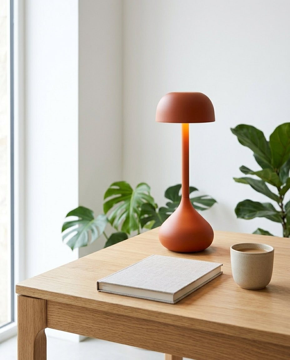 Trådlös dimbar svampbordslampa | Uppladdningsbar