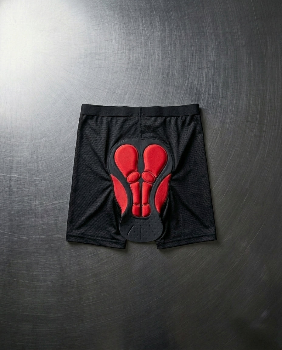 Motorcykelshorts med vaddering – 5D gelkomfort