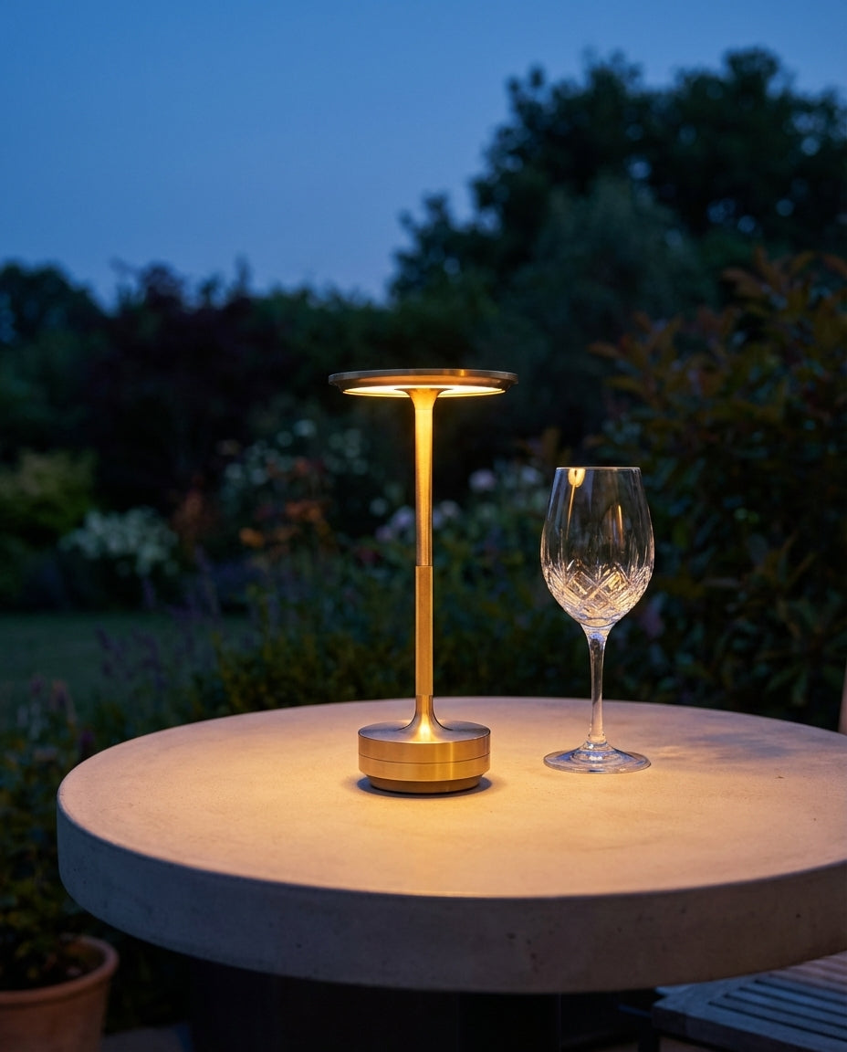 Trådlös Laddningsbar Bordslampa | Aura Glow