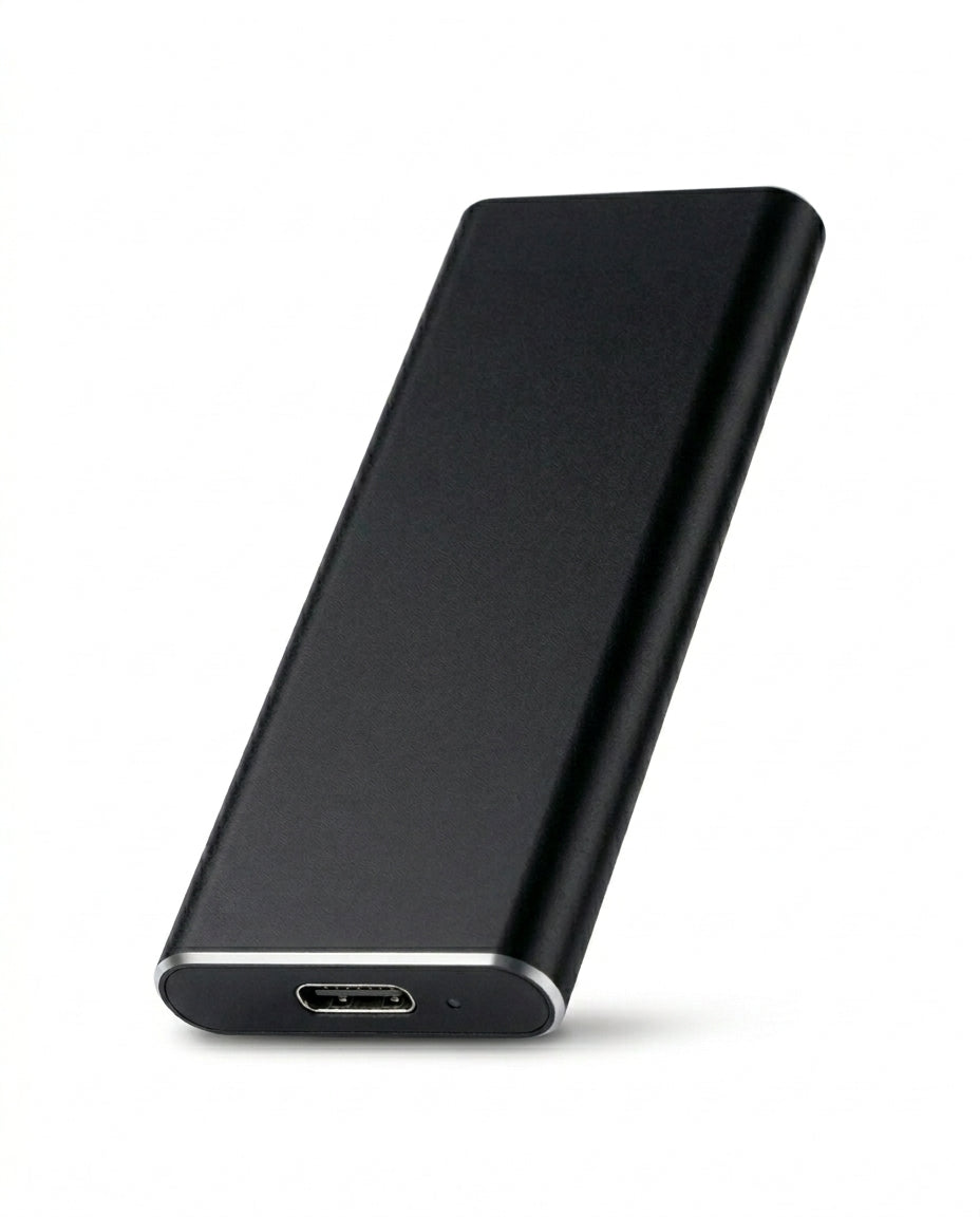 4TB Portabel SSD | SlimVault USB-C Extern Hårddisk
