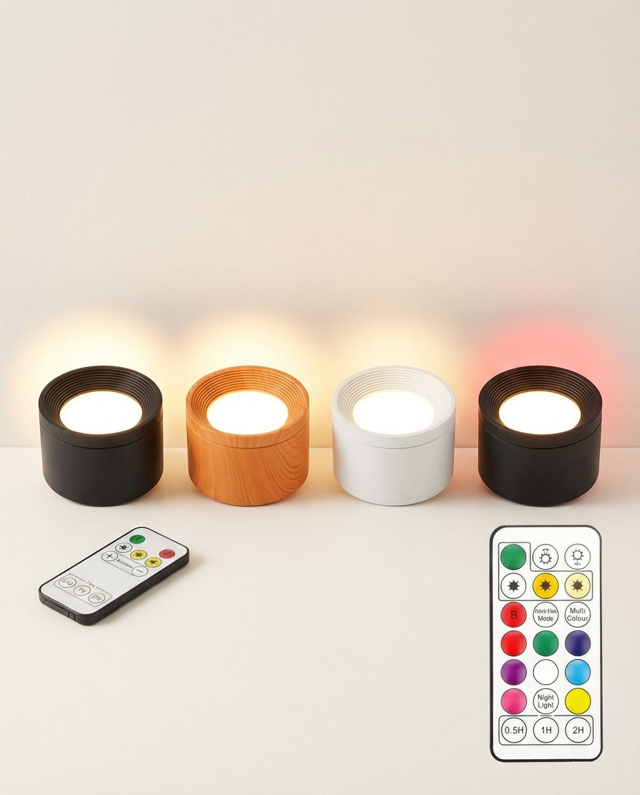 LumiOrb 360 — Trådlös vägglampa