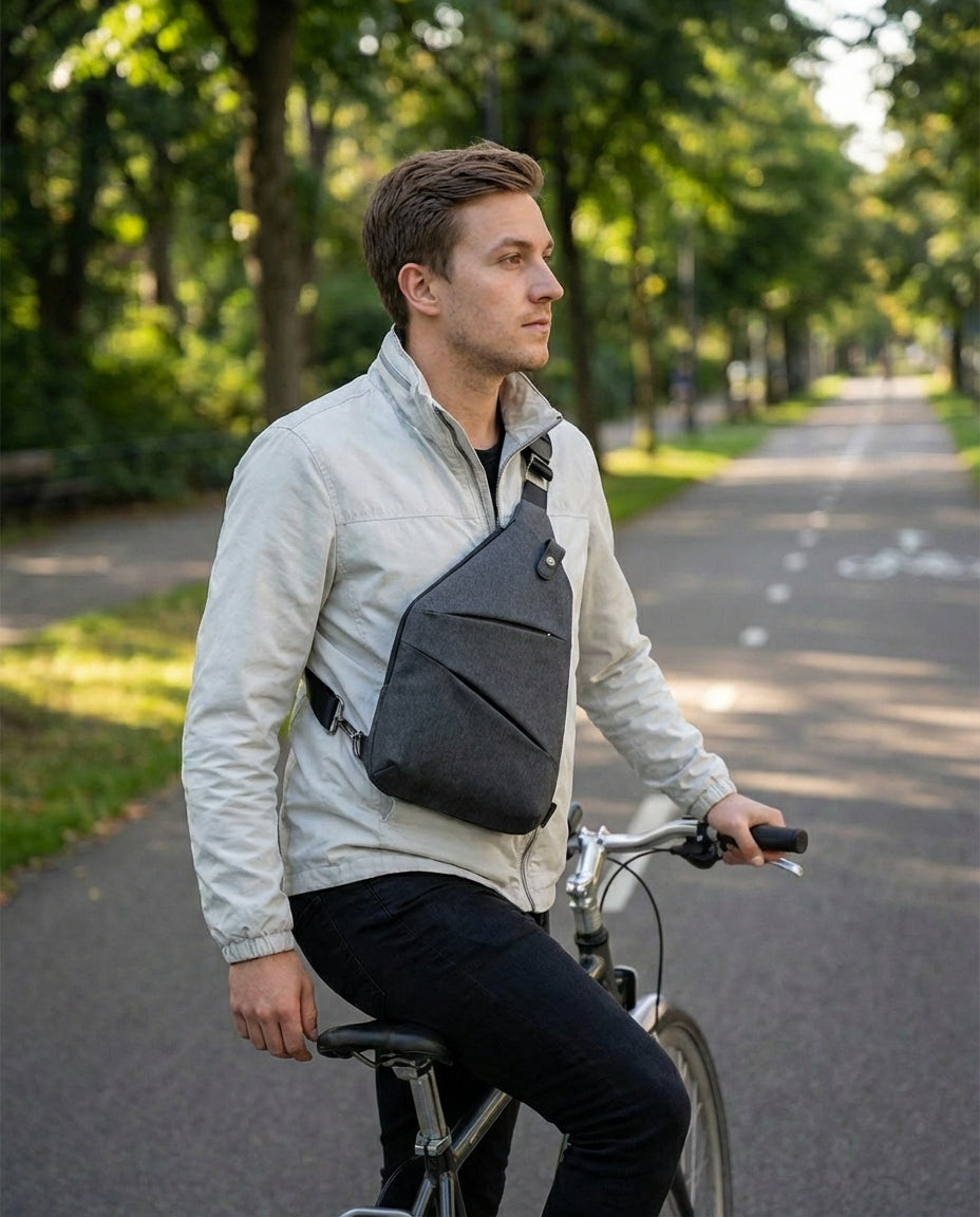 Enkelrem Stoldskyddad Axelremsväska | SlimShield