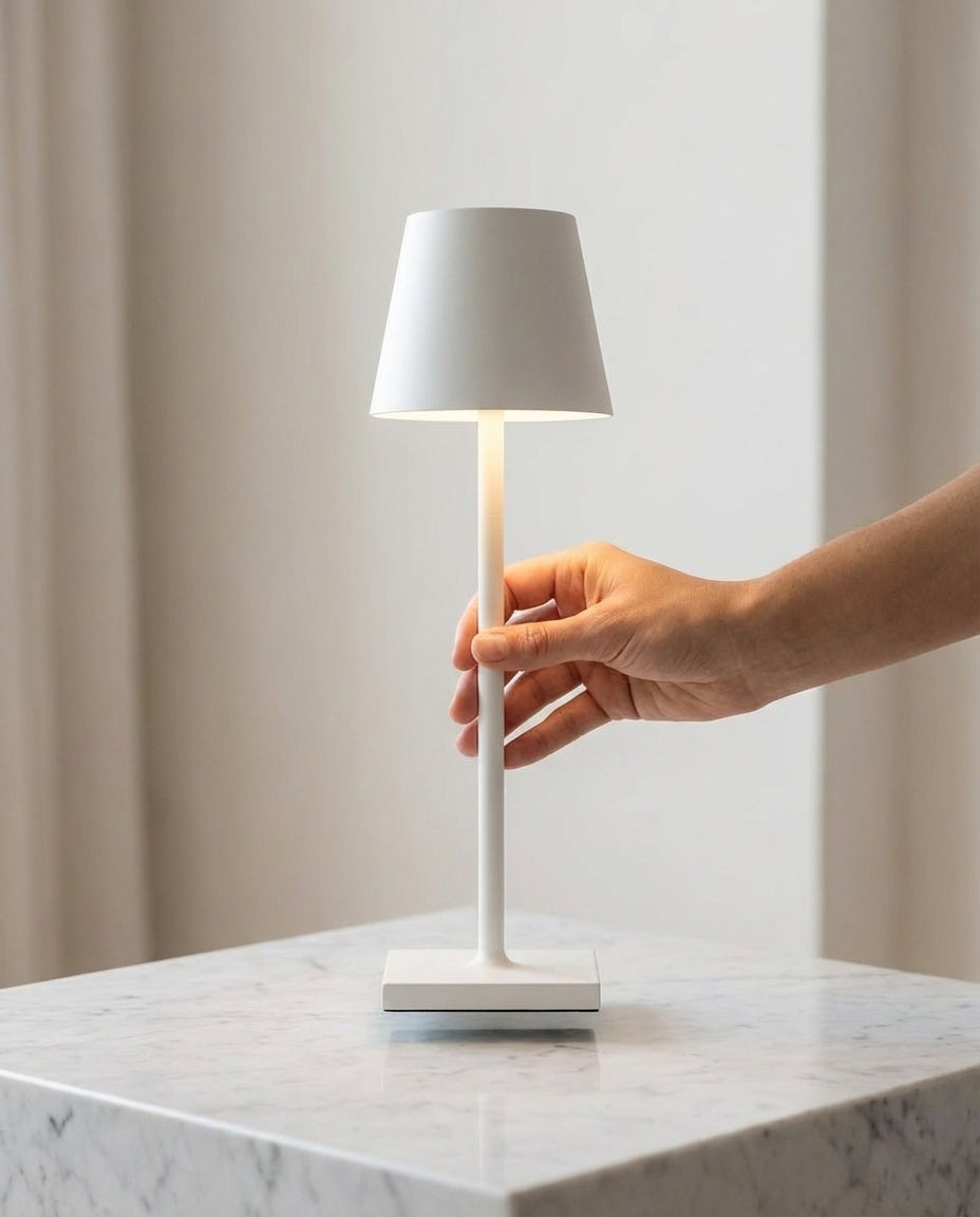 Trådlös laddningsbar bordslampa | LumiereAura
