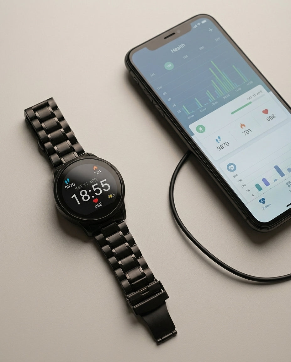 Klassisk Heritage Smartwatch | Tidlös stil och smart teknik