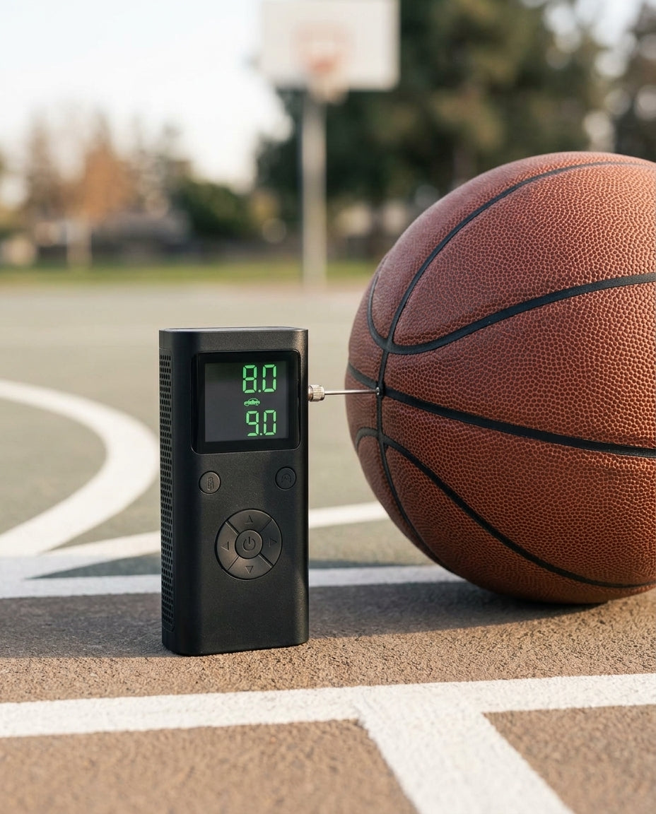Bärbar Däckpump med Digital Display | PumpMate Go