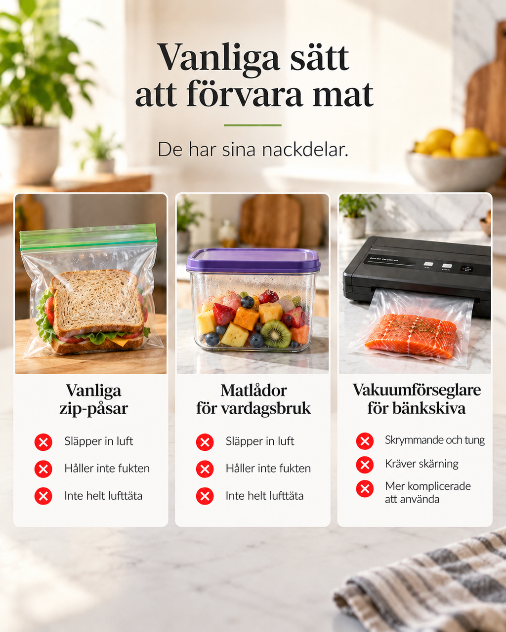 AirLock Mini Vakuumförslutare