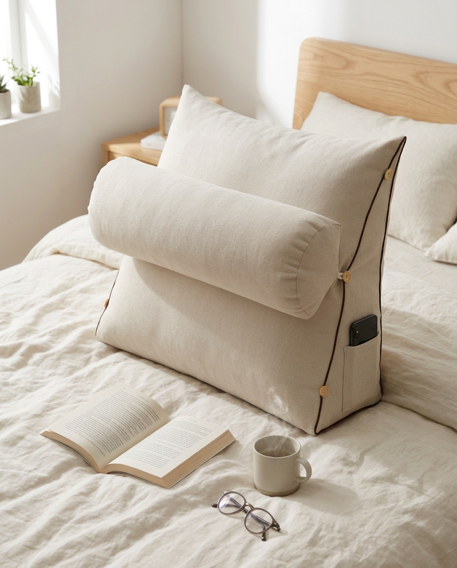 Kilkudde för läsning | Ergonomiskt ryggstödskudde