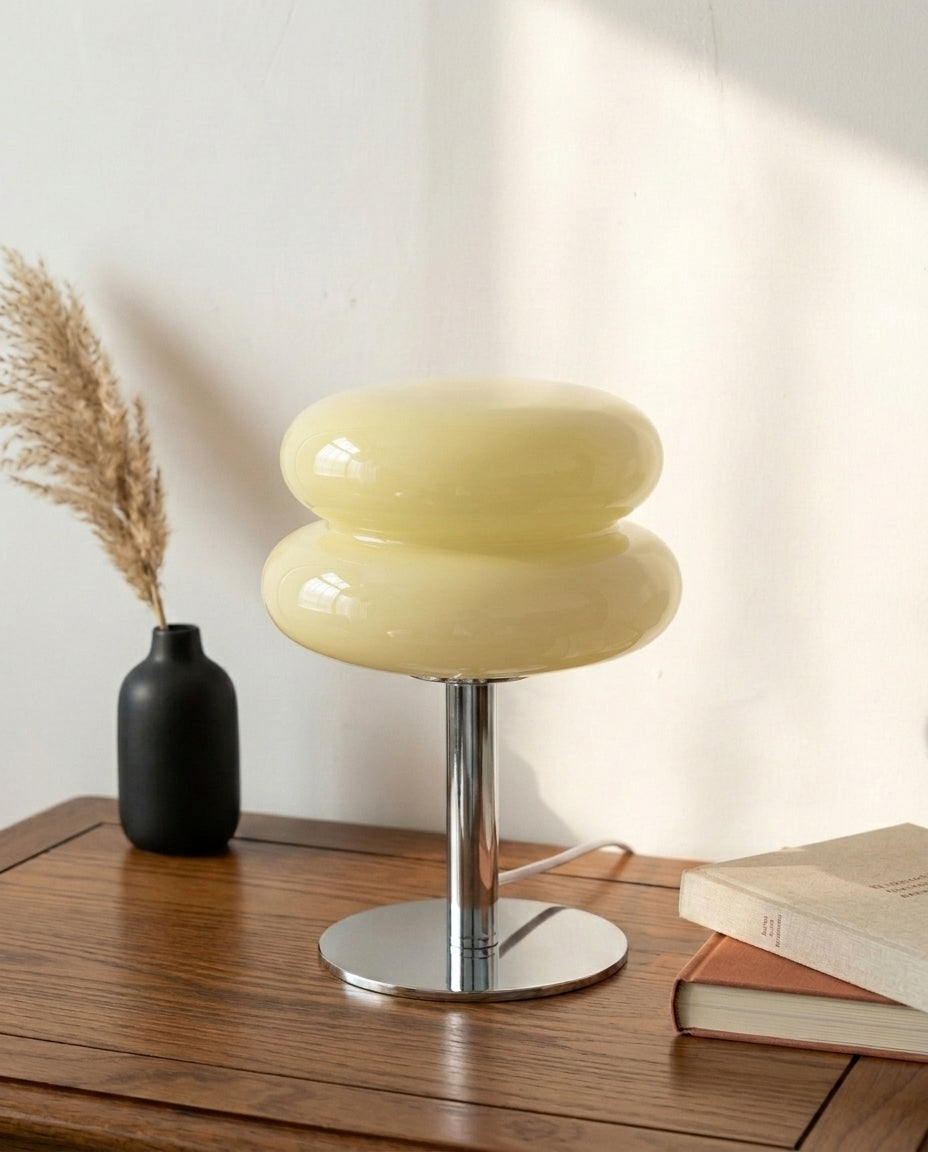 LED Bauhaus-bordslampa | Retro Orb Glödande Skrivbordslampa