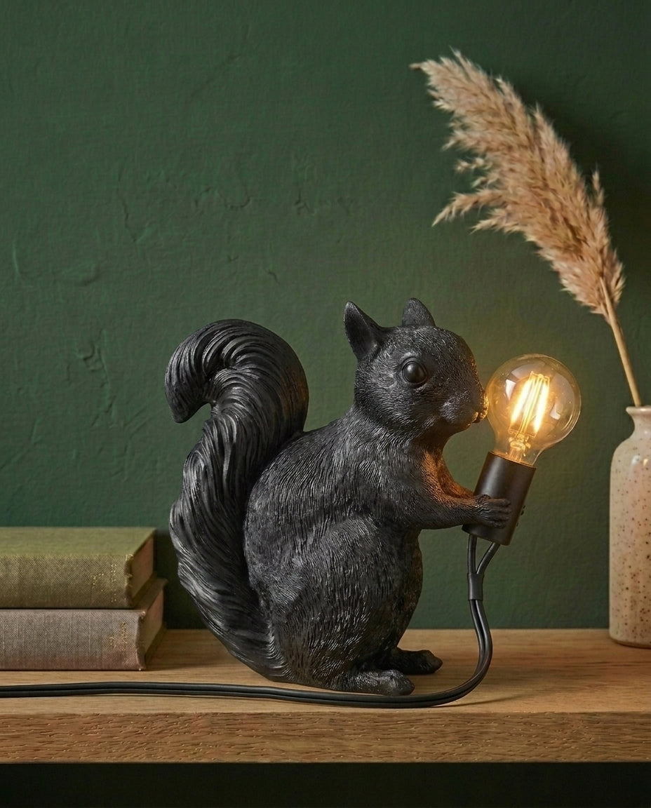 LED-ekorrlampа | Varm belysning för barnrum