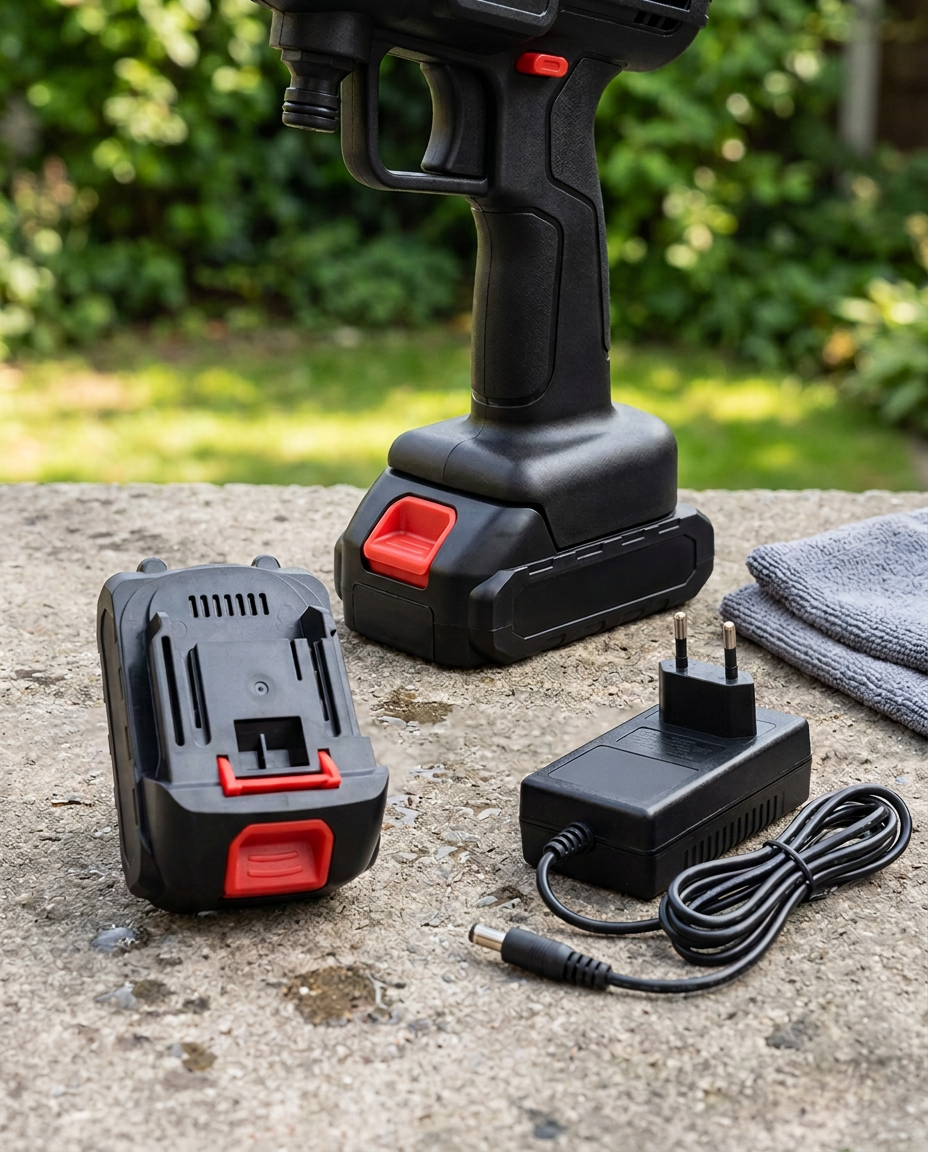 Trådlös Högtryckstvätt Batteri & Laddare | 12000mAh