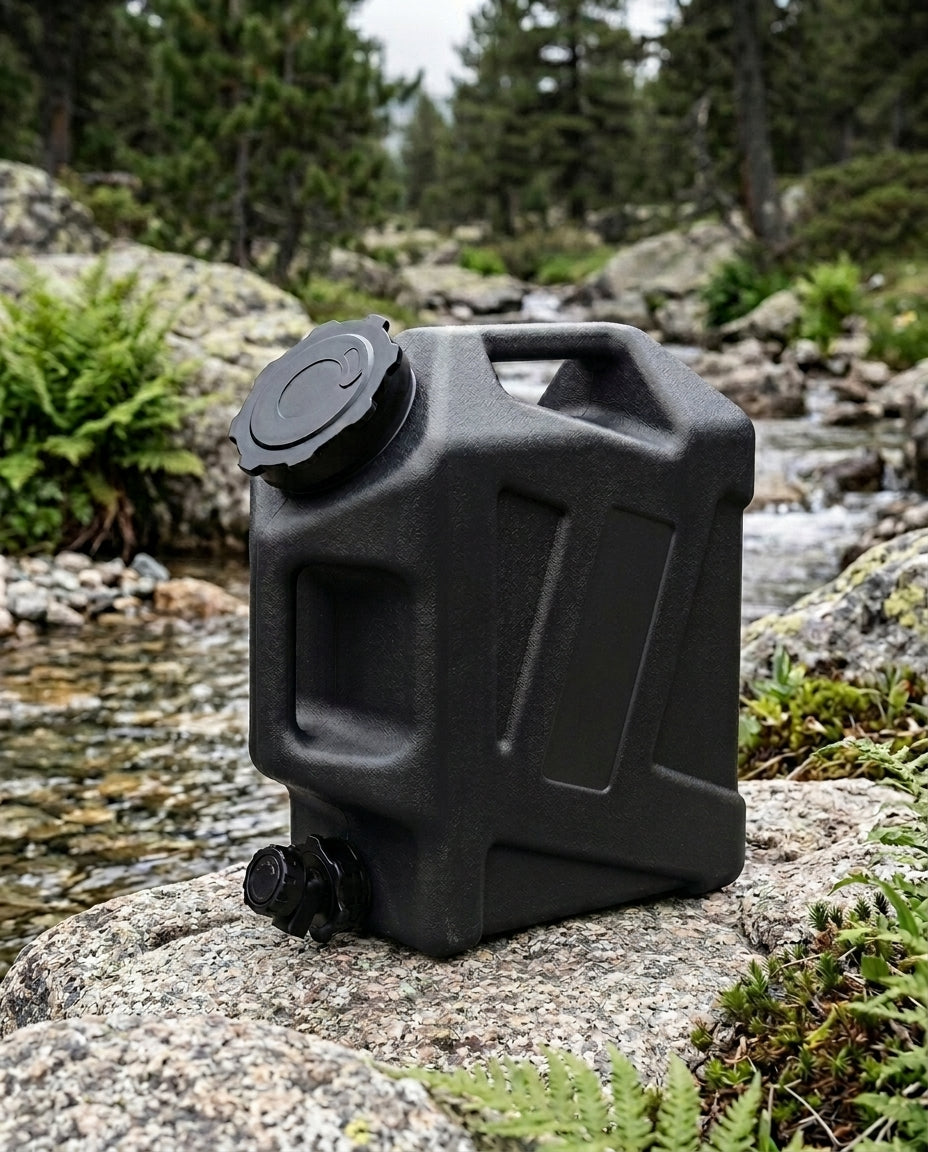 12L campingvattendunk | Bärbar dunk med tappkran