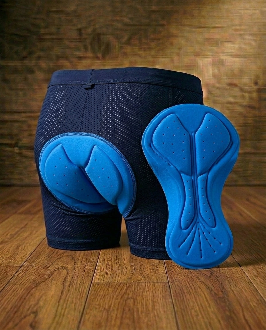 Motorcykelshorts med vaddering – 5D gelkomfort