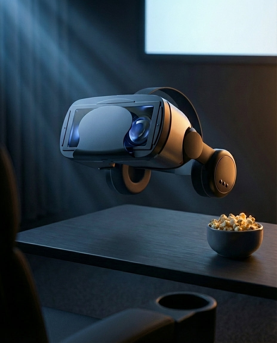 VR-headset med inbyggda hörlurar | ImmersaView Pro