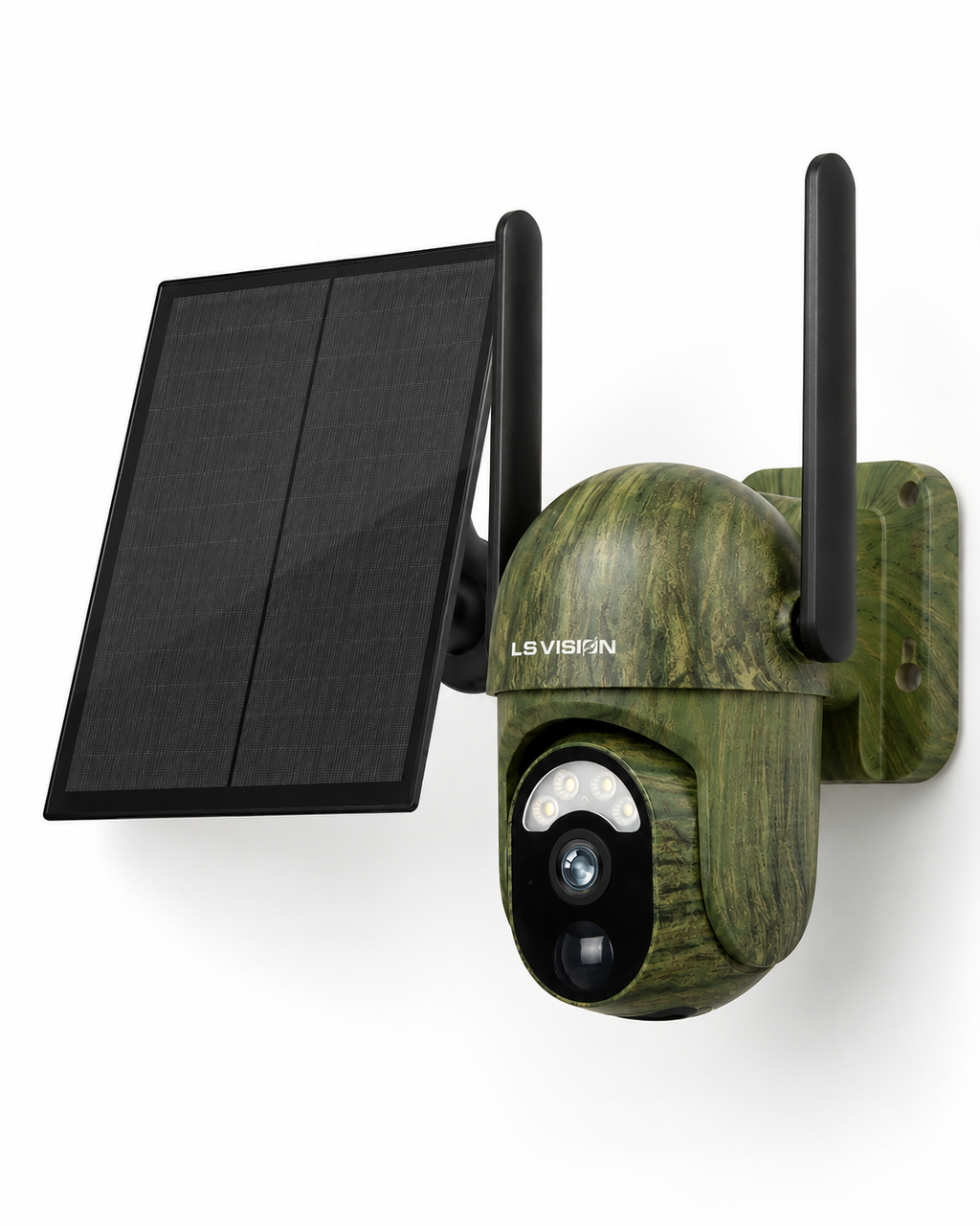 SolarWatch 360 Camo - Soldriven trådlös övervakningskamera