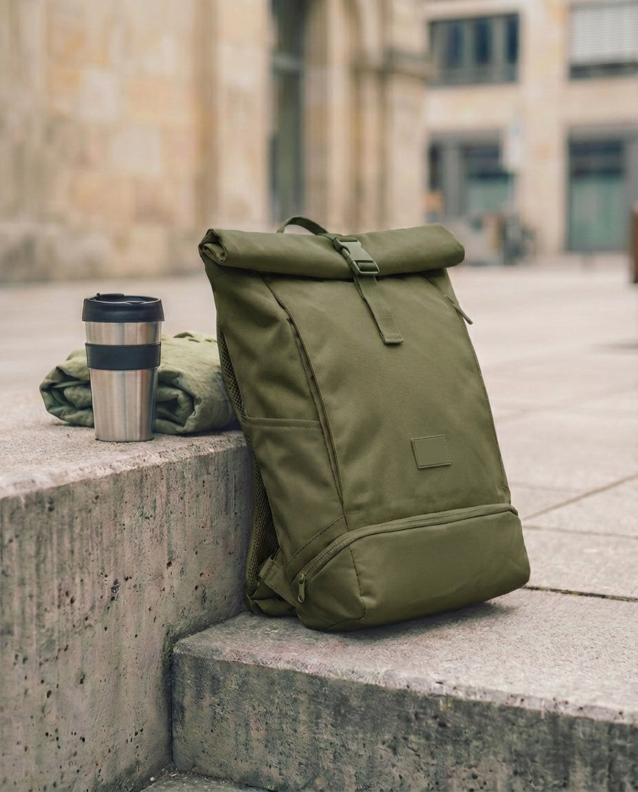 Rolltop-ryggsäck – DayShift | Jobb, resa & sport