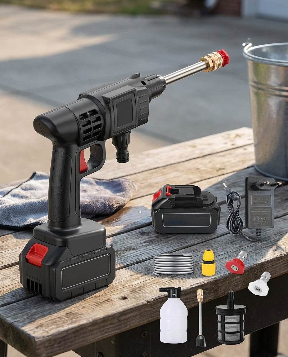 AquaShot Pro Trådlös högtryckstvätt