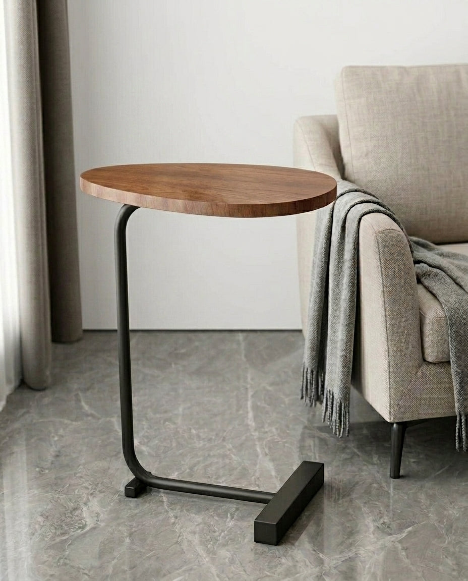Kompakt sidobord för vardagsrum | Slimline Arc