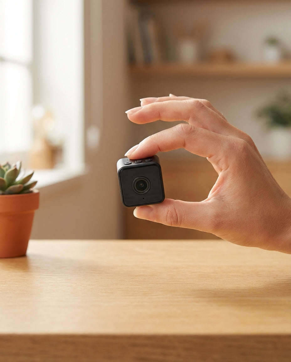 Mini WiFi-säkerhetskamera 1080P – Trådlös & Vädertålig