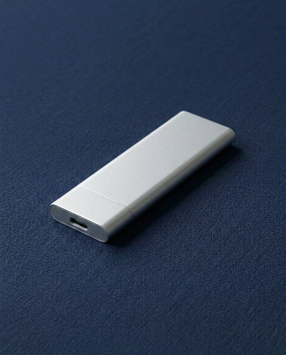 2TB Portabel SSD USB 3.1 | Blixtsnabb Extern Hårddisk