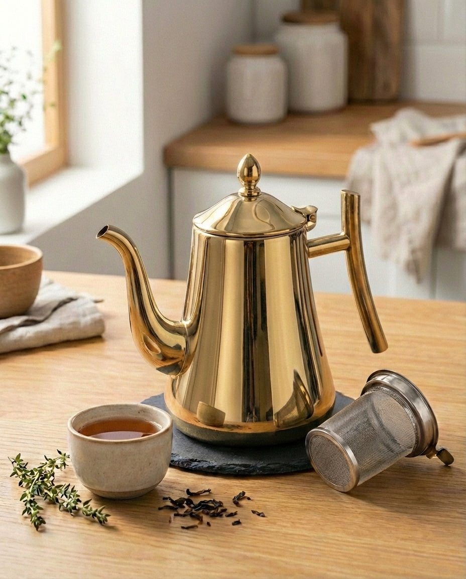 Induktiovattenkokt. med filter | Ståltekan Aurelle
