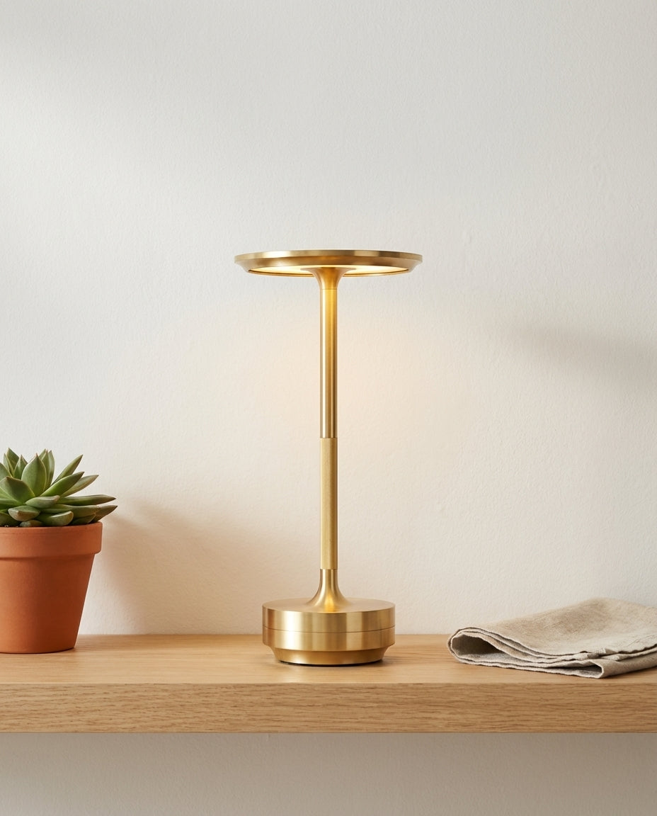 Trådlös Laddningsbar Bordslampa | Aura Glow