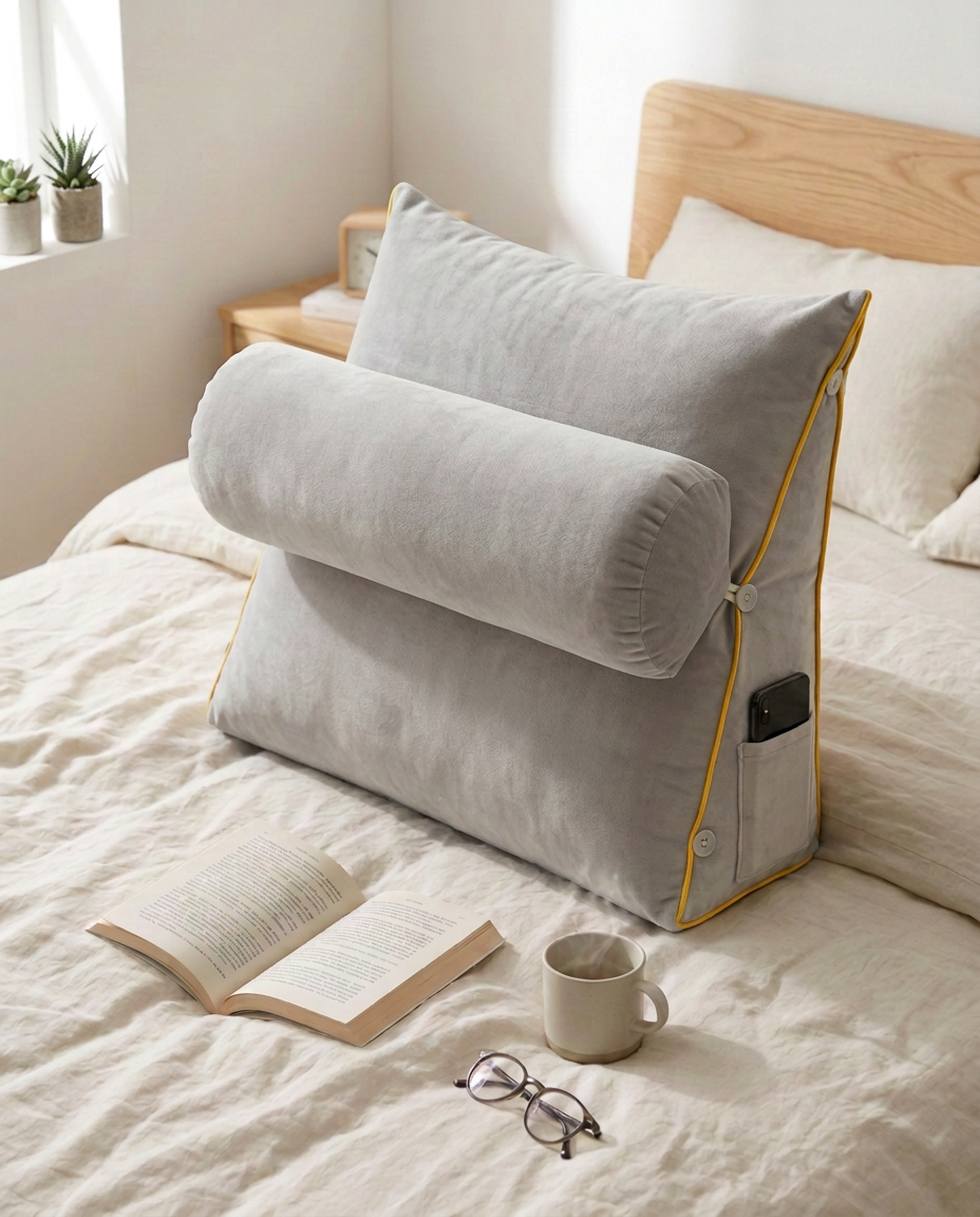 Kilkudde för läsning | Ergonomiskt ryggstödskudde