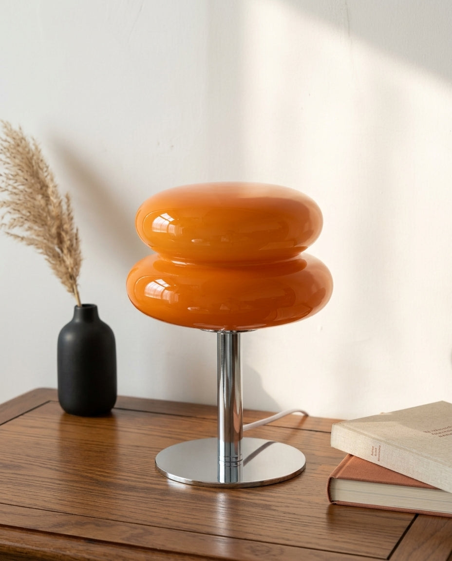 LED Bauhaus-bordslampa | Retro Orb Glödande Skrivbordslampa