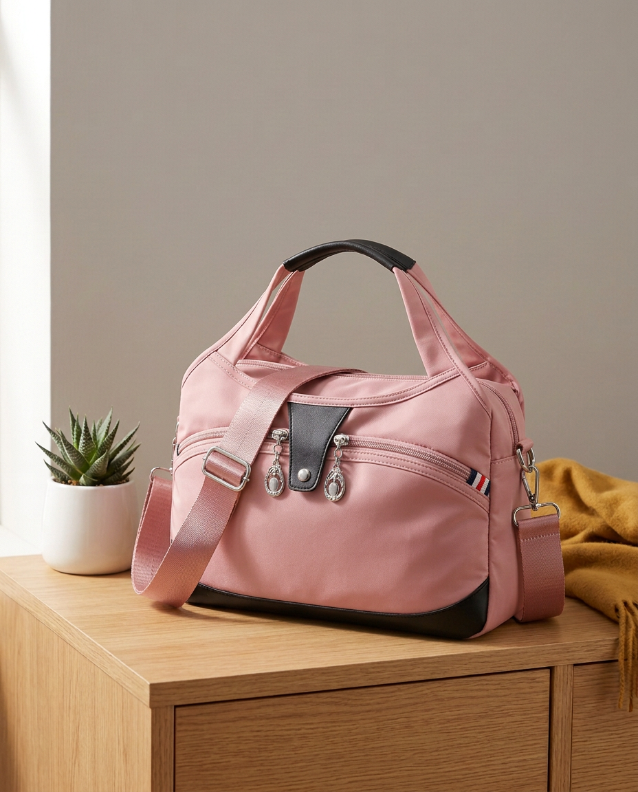 Stöldskyddad Crossbody-väska – Vattentät Oxford-handväska