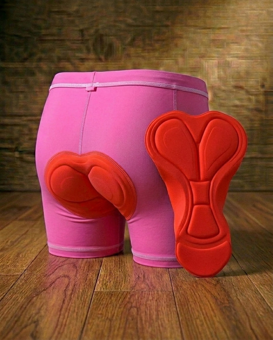 Motorcykelshorts med vaddering – 5D gelkomfort