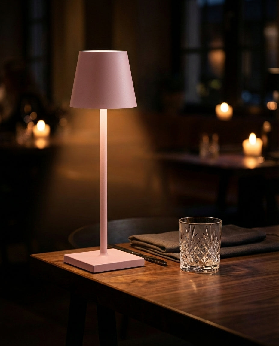 Trådlös laddningsbar bordslampa | LumiereAura