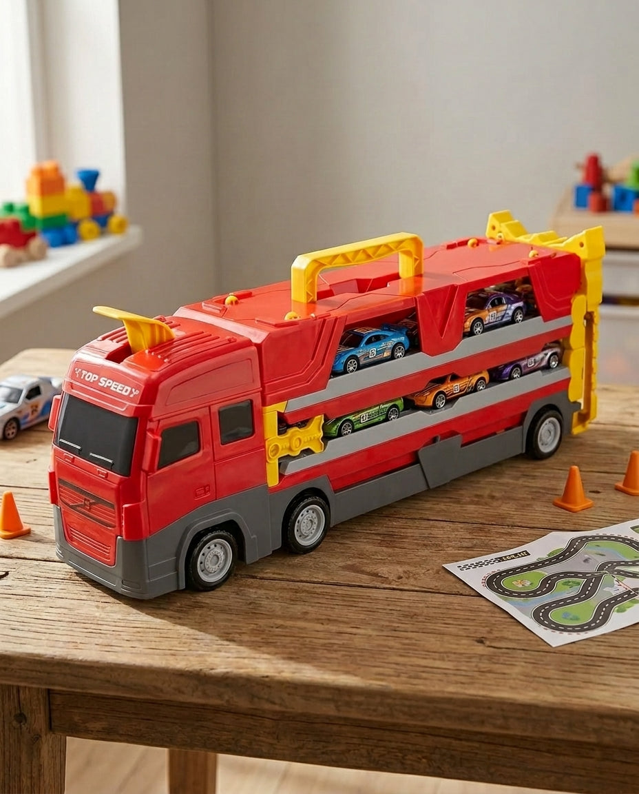 Racerbana Lastbilsset | Leksak för barn