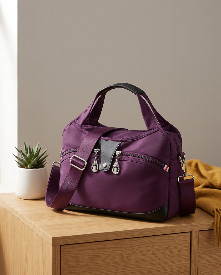 Stöldskyddad Crossbody-väska – Vattentät Oxford-handväska