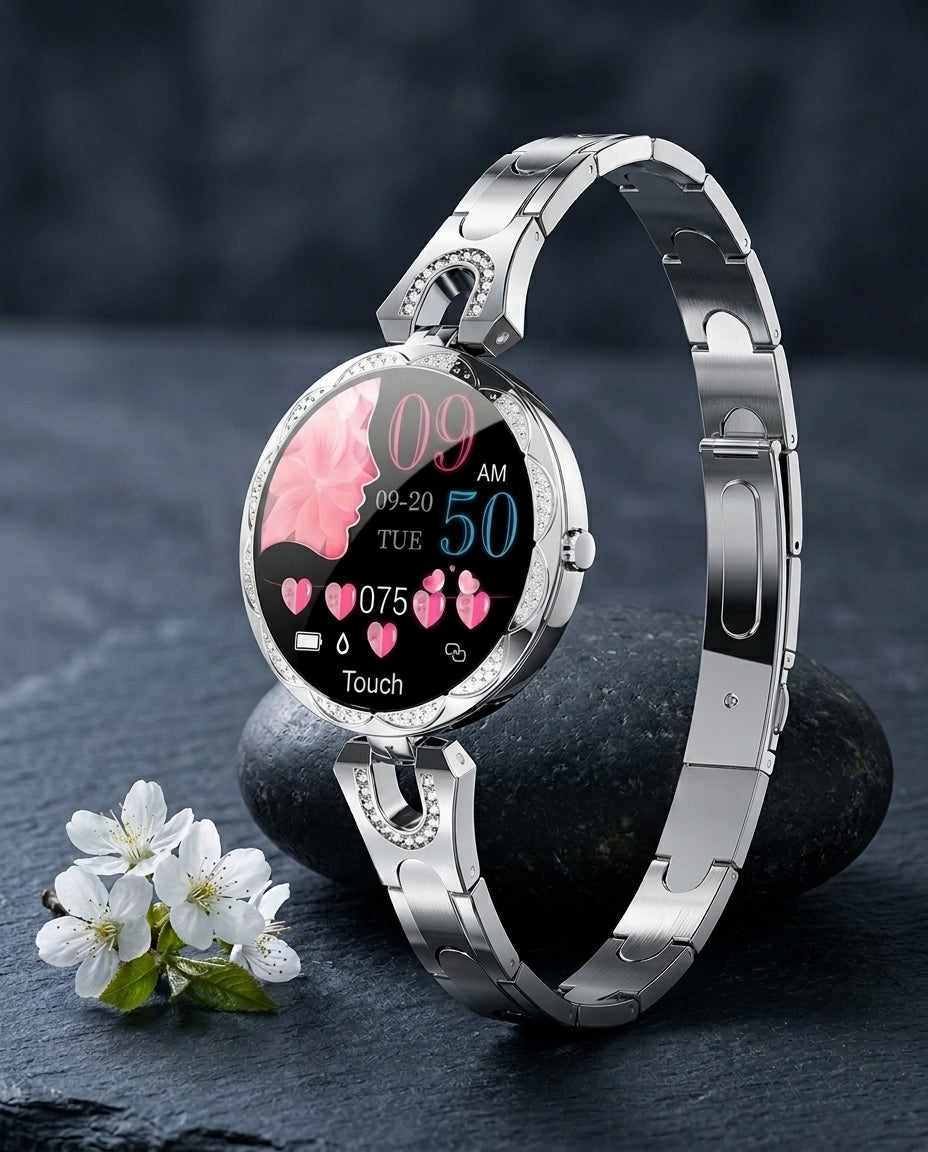 Damernas Fitness-Smartwatch | Vattentät | Pulsmätare