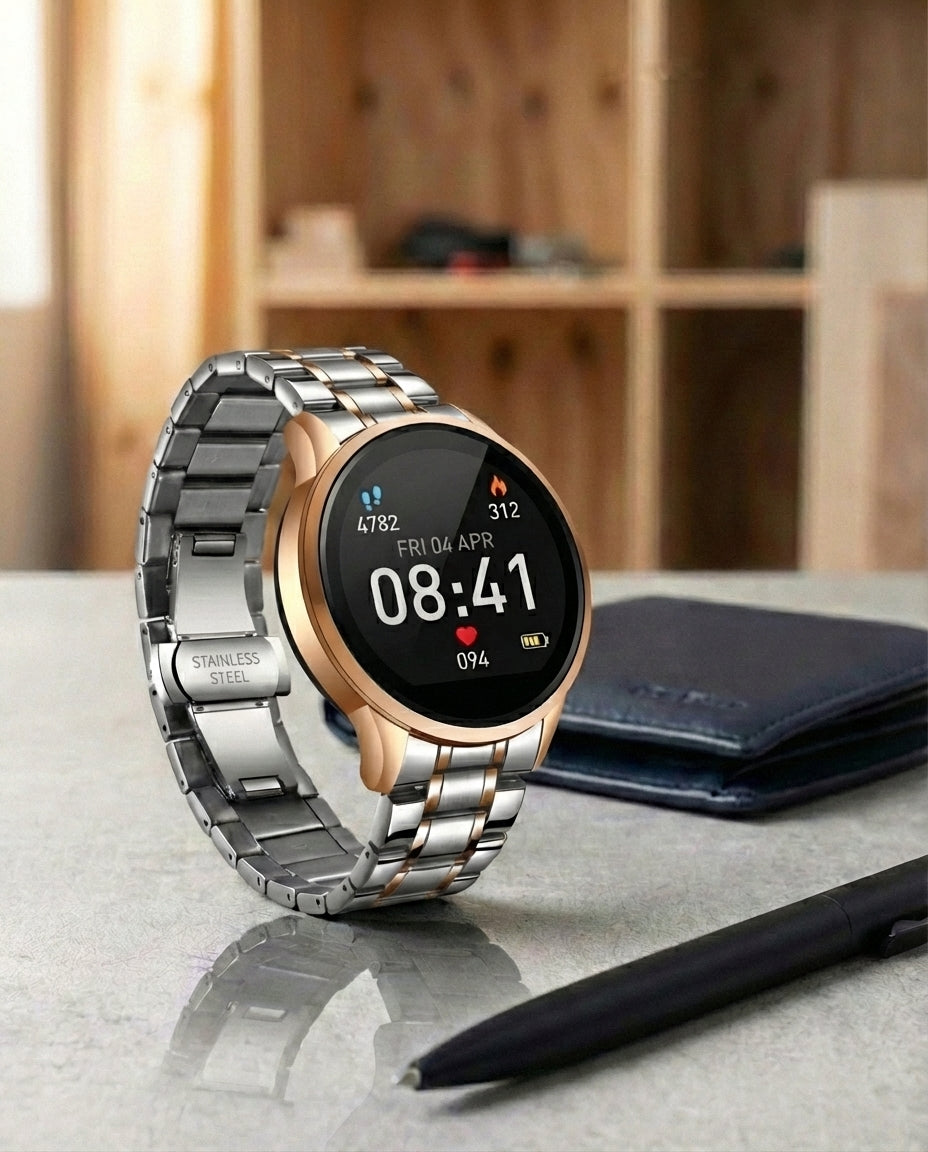 Klassisk Heritage Smartwatch | Tidlös stil och smart teknik