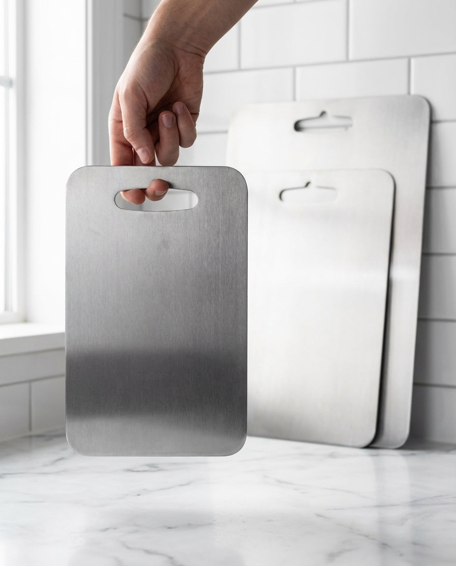 Titanskärbräda i rostfritt stål | Utan BPA eller mikroplaster