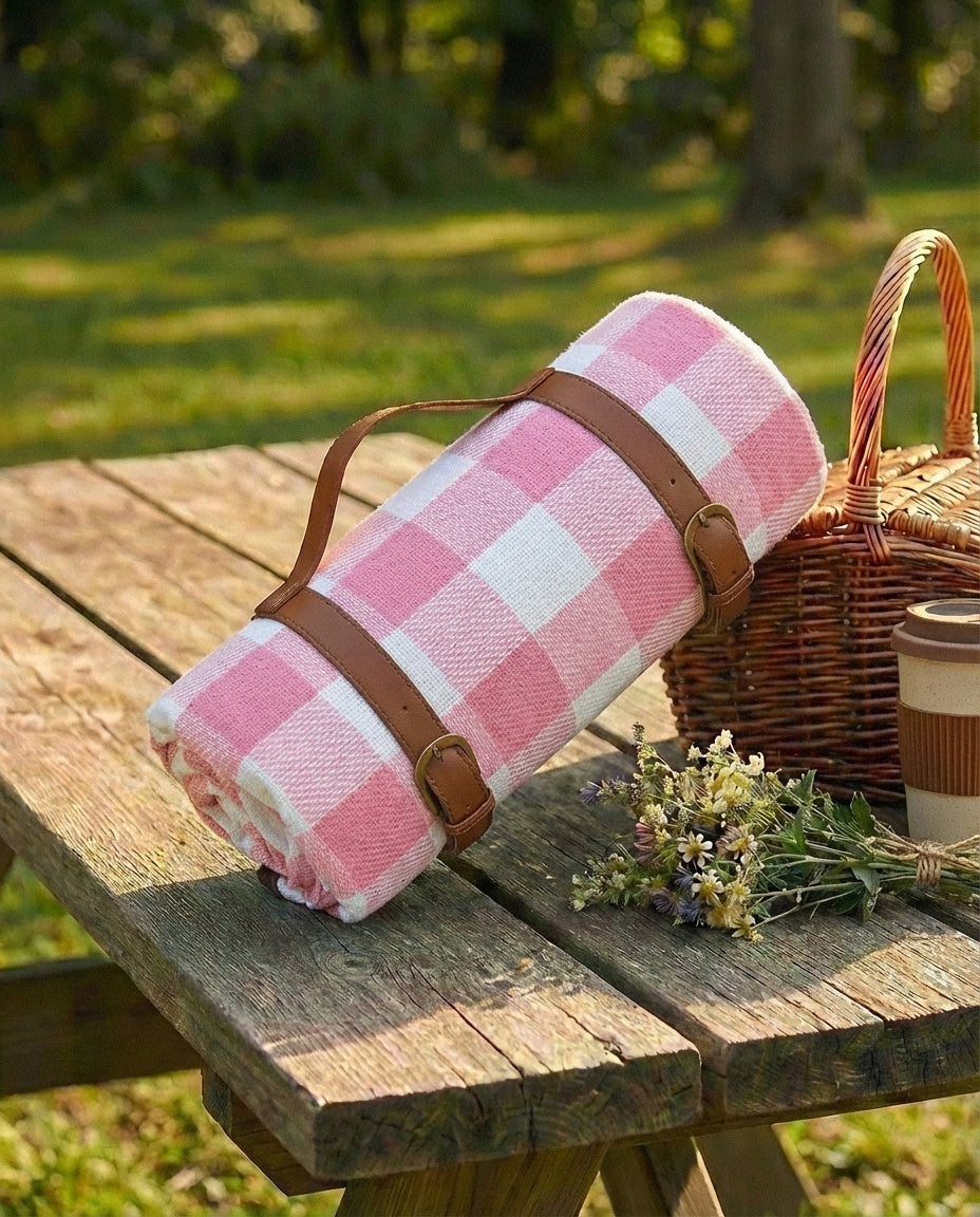 Vattentät picknickfilt – vikbar sandfri utomhusmatta