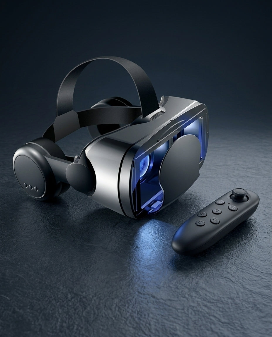 VR-headset med inbyggda hörlurar | ImmersaView Pro
