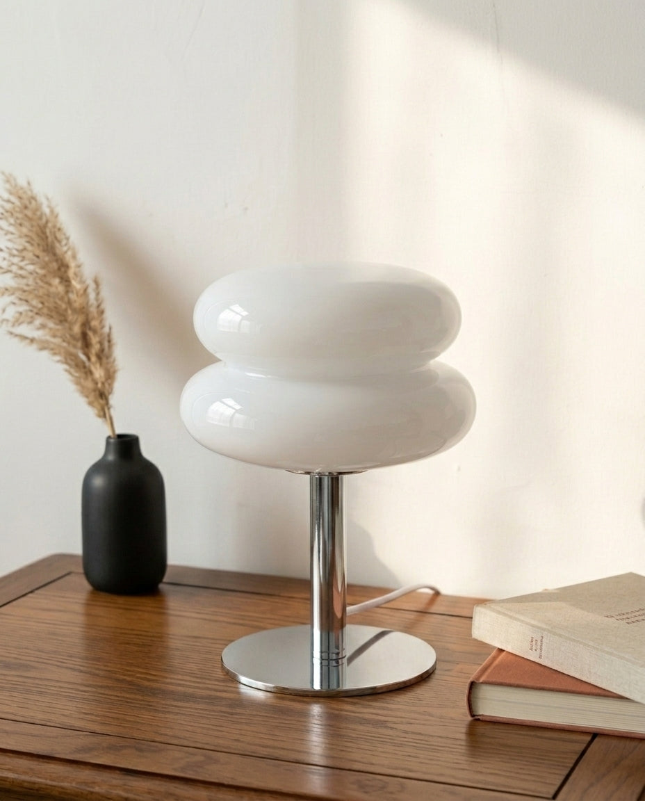 LED Bauhaus-bordslampa | Retro Orb Glödande Skrivbordslampa