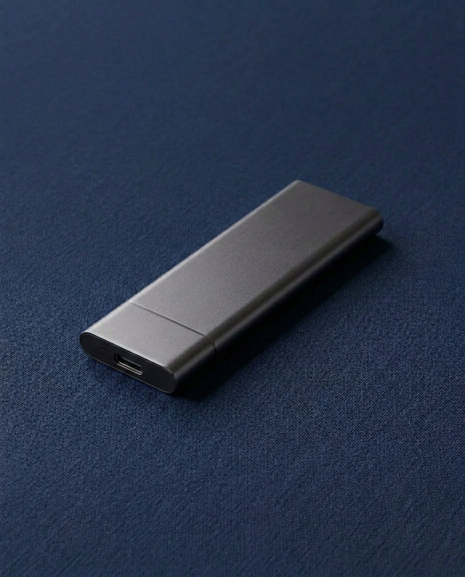 2TB Portabel SSD USB 3.1 | Blixtsnabb Extern Hårddisk