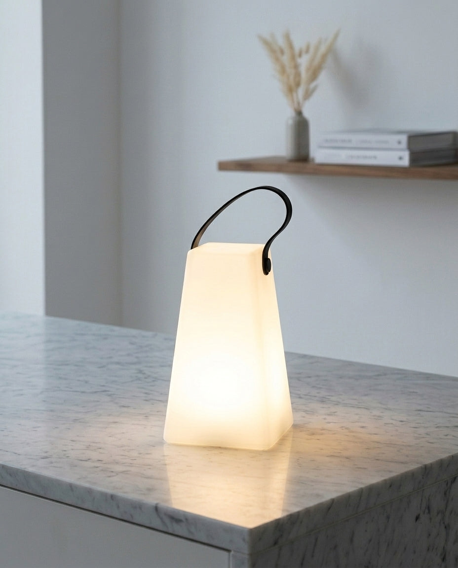 Bärbar LED-lykta | Trådlös uppladdningsbar bordslampa