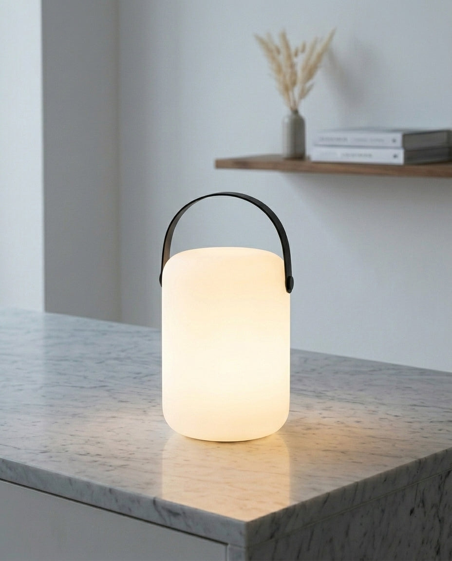 Bärbar LED-lykta | Trådlös uppladdningsbar bordslampa